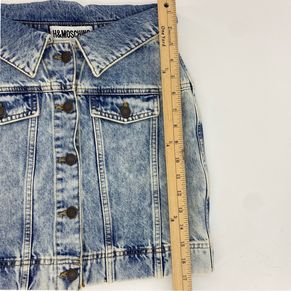 ๐ป H&MOSCHINO ๐ป Denim Skirt - Picture 9 of 14